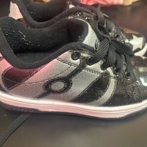 Heelys Black and Silver Kids Sneakers
